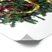 Kerstboom. Poster (Hoek)
