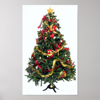 Kerstboom. Poster