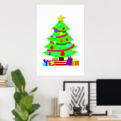 kerstboom poster (Thuiskantoor)