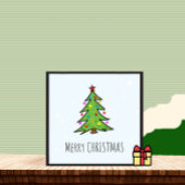 Kerstboom Poster