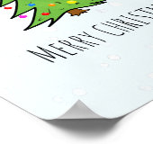 Kerstboom Poster (Hoek)
