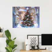 kerstboom  poster (Thuiskantoor)