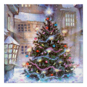 kerstboom poster
