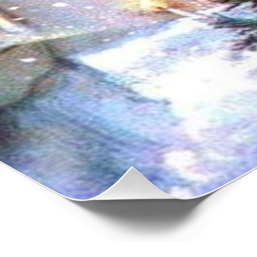 kerstboom  poster (Hoek)