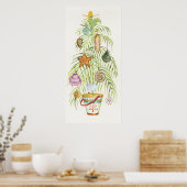 Kerstboom Poster (Keuken)