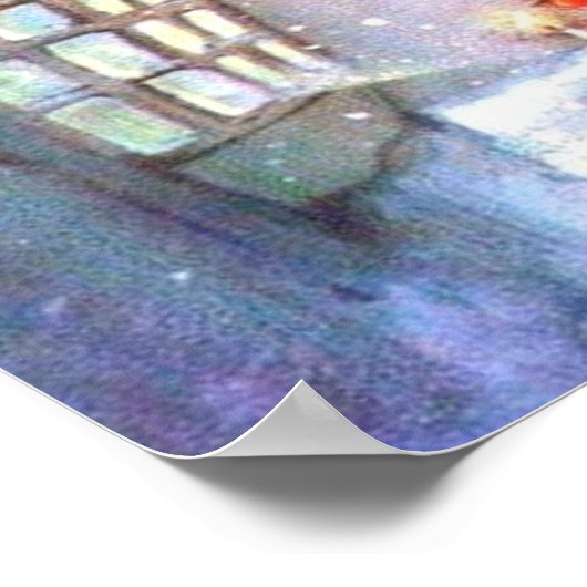 kerstboom  poster (Hoek)