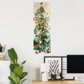 Kerstboom Poster Wall Art (Thuiskantoor)