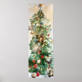 Kerstboom Poster Wall Art (Voorkant)