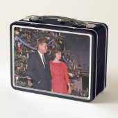 Kerstboom President John Kennedy & Jacqueline (Achterkant)