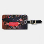 Kerstboom President John Kennedy & Jacqueline Bagagelabel (Voorkant horizontaal)