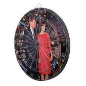 Kerstboom President John Kennedy & Jacqueline Dartbord (Voorkant Rechts)