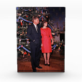Kerstboom President John Kennedy & Jacqueline Fotoblokken (Voorkant)