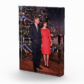 Kerstboom President John Kennedy & Jacqueline Fotoblokken (Rechts)
