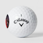 Kerstboom President John Kennedy & Jacqueline Golfballen (Logo)
