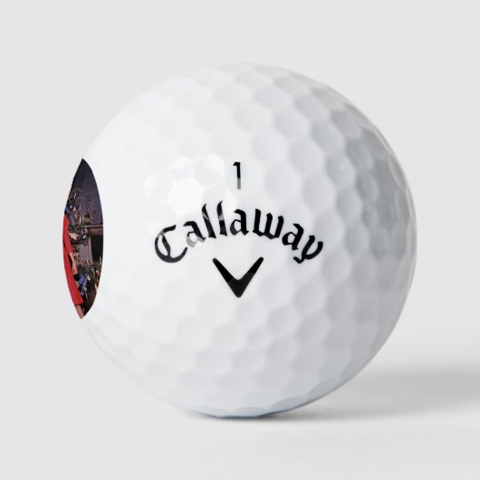 Kerstboom President John Kennedy & Jacqueline Golfballen (Logo)