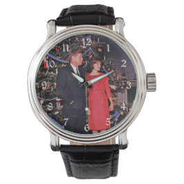 Kerstboom President John Kennedy & Jacqueline Horloge