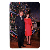 Kerstboom President John Kennedy & Jacqueline Magneet (Verticaal)