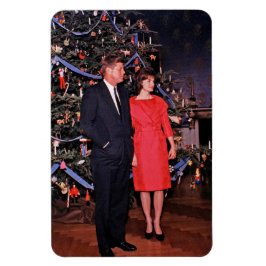 Kerstboom President John Kennedy & Jacqueline Magneet