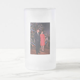 Kerstboom President John Kennedy & Jacqueline Matglas Bierpul