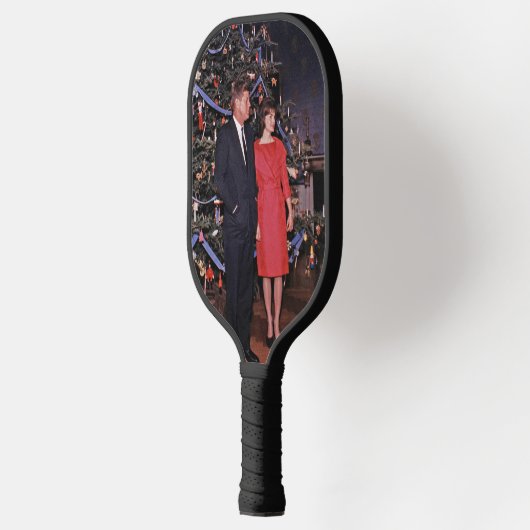 Kerstboom President John Kennedy & Jacqueline Pickleball Paddle (Links)