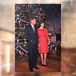 Kerstboom President John Kennedy & Jacqueline Raamsticker