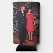 Kerstboom President John Kennedy & Jacqueline Seltzer Blikjeskoeler (Achterkant)