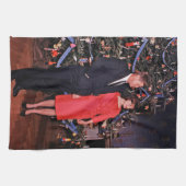 Kerstboom President John Kennedy & Jacqueline Theedoek (Horizontaal)