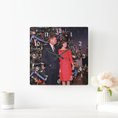 Kerstboom President John Kennedy & Jacqueline Vierkante Klok (Huis)