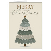Kerstboom Prettig Kerstfeest  (Voorkant)