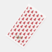 Kerstboom Print Gastenhanddoek Servet (Hoek)