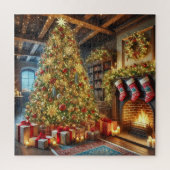 kerstboom Puzzle Legpuzzel (Verticaal)