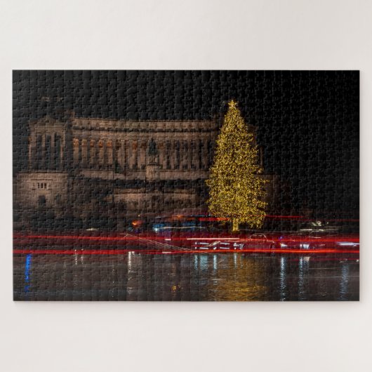 kerstboom Puzzle Legpuzzel (Horizontaal)