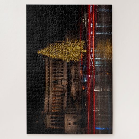 kerstboom Puzzle Legpuzzel (Verticaal)