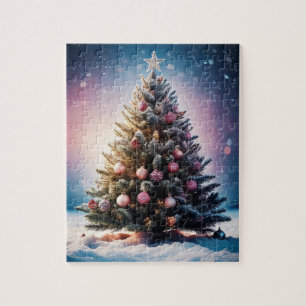 kerstboom Puzzle Legpuzzel