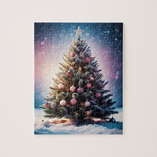 kerstboom Puzzle Legpuzzel (Verticaal)