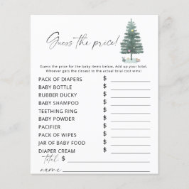 Kerstboom - Raad de prijs Spel