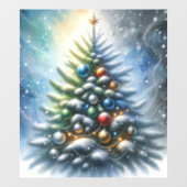 kerstboom raamsticker (Vel)