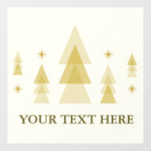 kerstboom raamsticker (Vel)