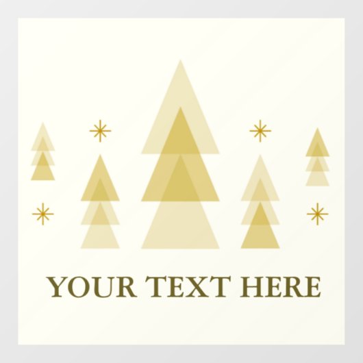 kerstboom raamsticker (Vel)