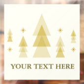 kerstboom raamsticker (Vel 2)