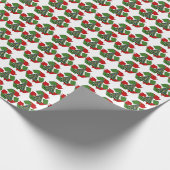 Kerstboom Recyclen Herinnering Cadeaupapier (Hoek)