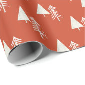 Kerstboom Red Cadeaupapier (Rol Hoek)