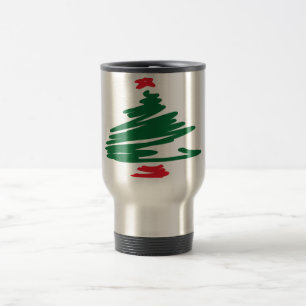 kerstboom reisbeker