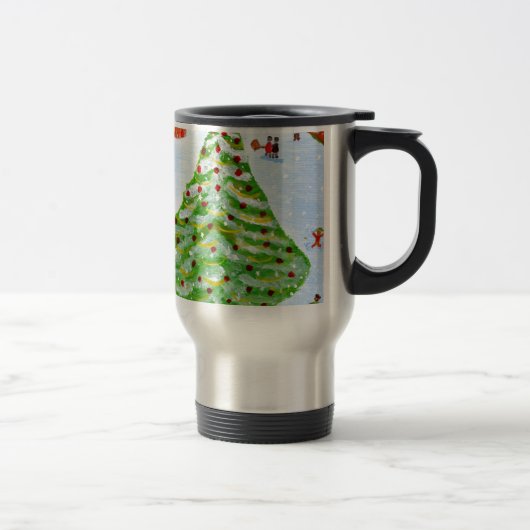 kerstboom reisbeker (Rechts)