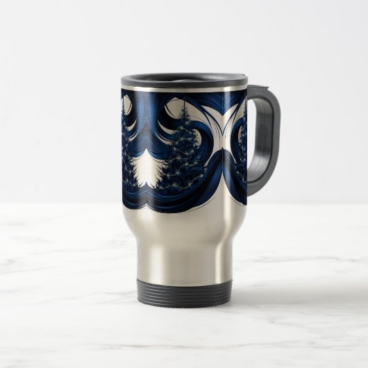 kerstboom reisbeker (Voorkant rechts)