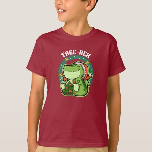 Kerstboom - Rex T-shirt (Voorkant)