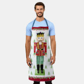 Kerstboom Rode Notenkraker Waterverf Holly Schort (Gedragen)