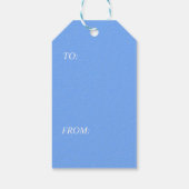 Kerstboom Rode Wagon Cadeaus Gift Labels Cadeaulabel (Achterkant)