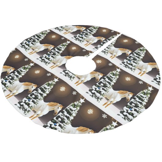 Kerstboom rok paard  (Gekanteld)