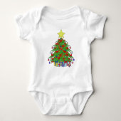kerstboom romper (Voorkant)